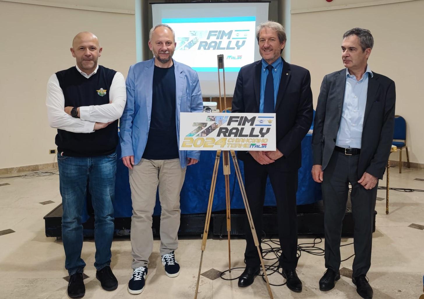 Il Rally FIM 2024 è già iniziato! Presentata a Chianciano Terme la 77° edizione dell’evento