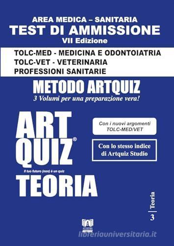 ARTQUIZ  -  AREA SANITARIA - TOLC-MED/VET E PROF. SANITARIE. TEORIA 2024