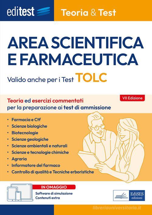EDITEST  -  AREA SCIENTIFICA E FARMACEUTICA. TEORIA ED ESERCIZI COMM. 2024