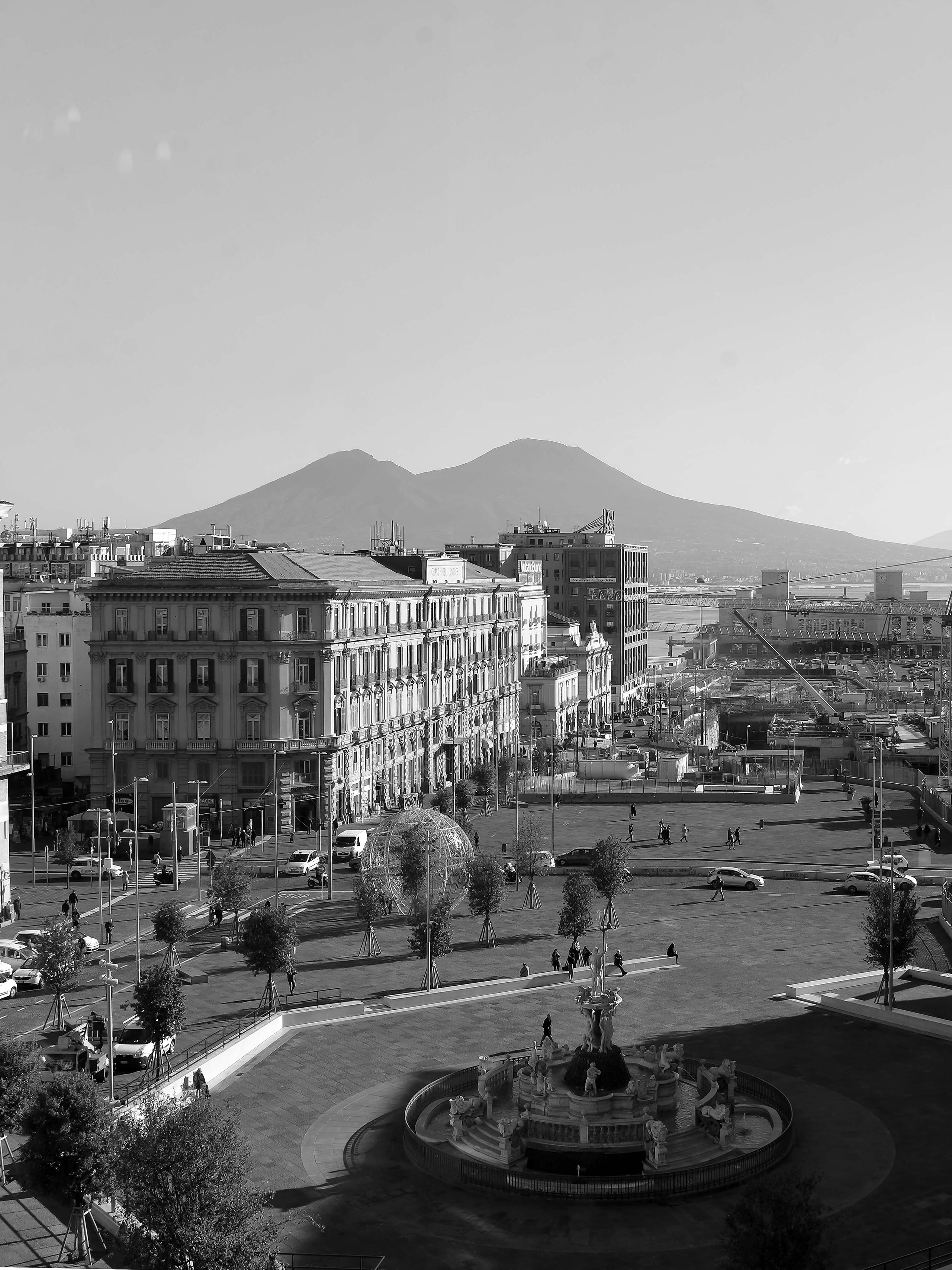 Piazza Municipio - Stampa realizzata su carta fotografica satinata o lucida 30x40