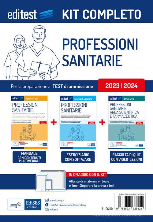 EDITEST  -  AREA SANITARIA - PROFESSIONI SANITARIE. KIT 2023/2024