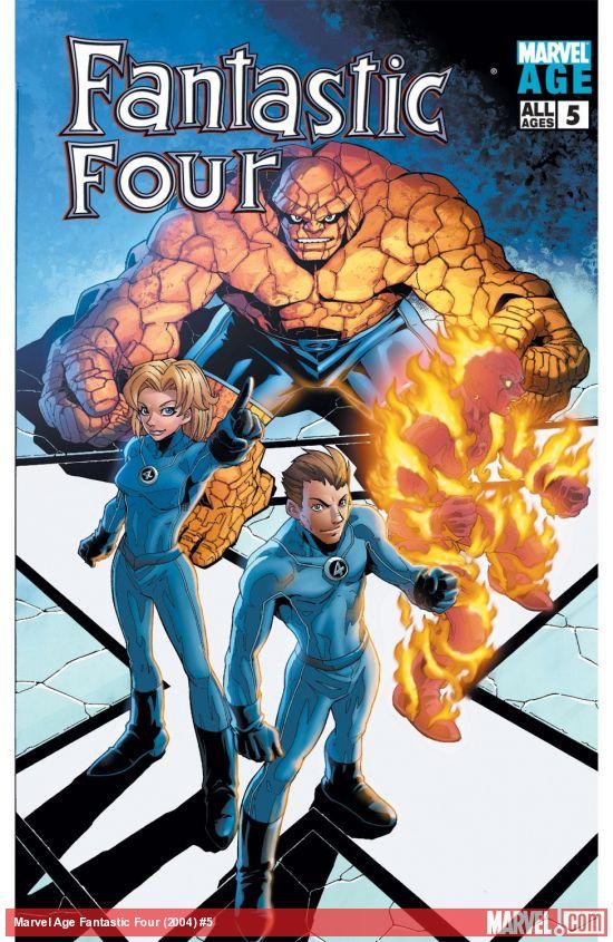 MARVEL AGE FANTASTIC FOUR #5#6#7#8 - MARVEL COMICS (2004)