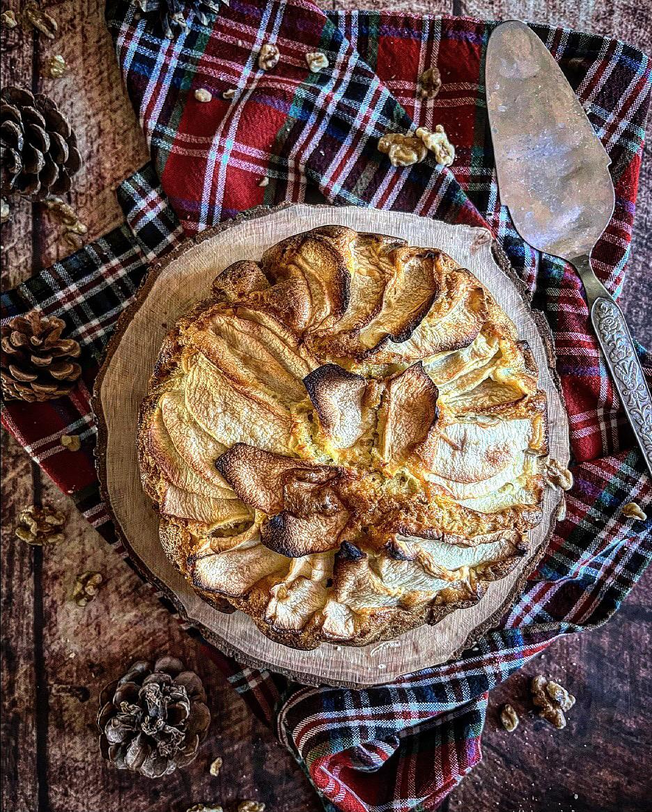 TORTA di MELE senza bilancia