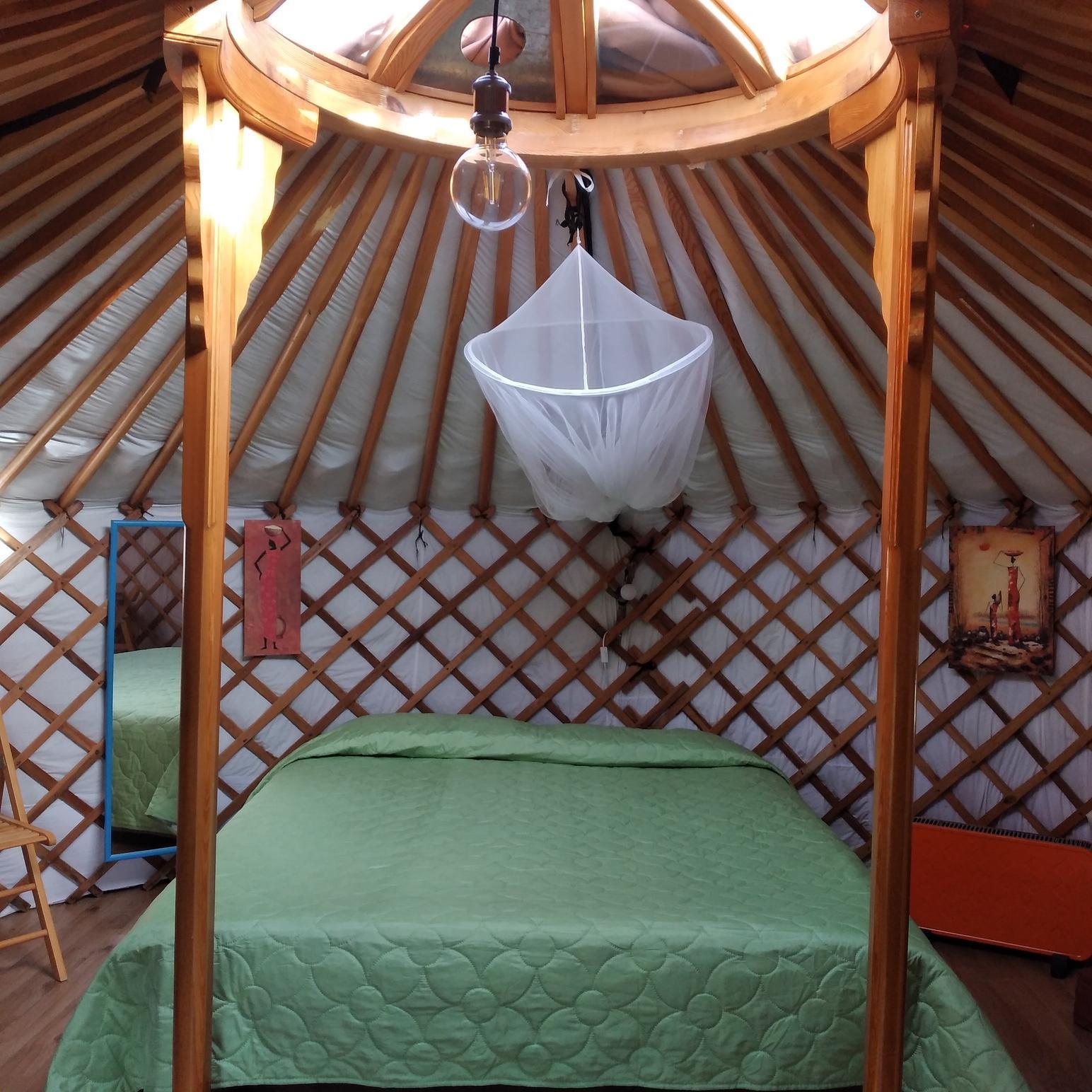 Yurta da 2 posti letto e angolo cottura