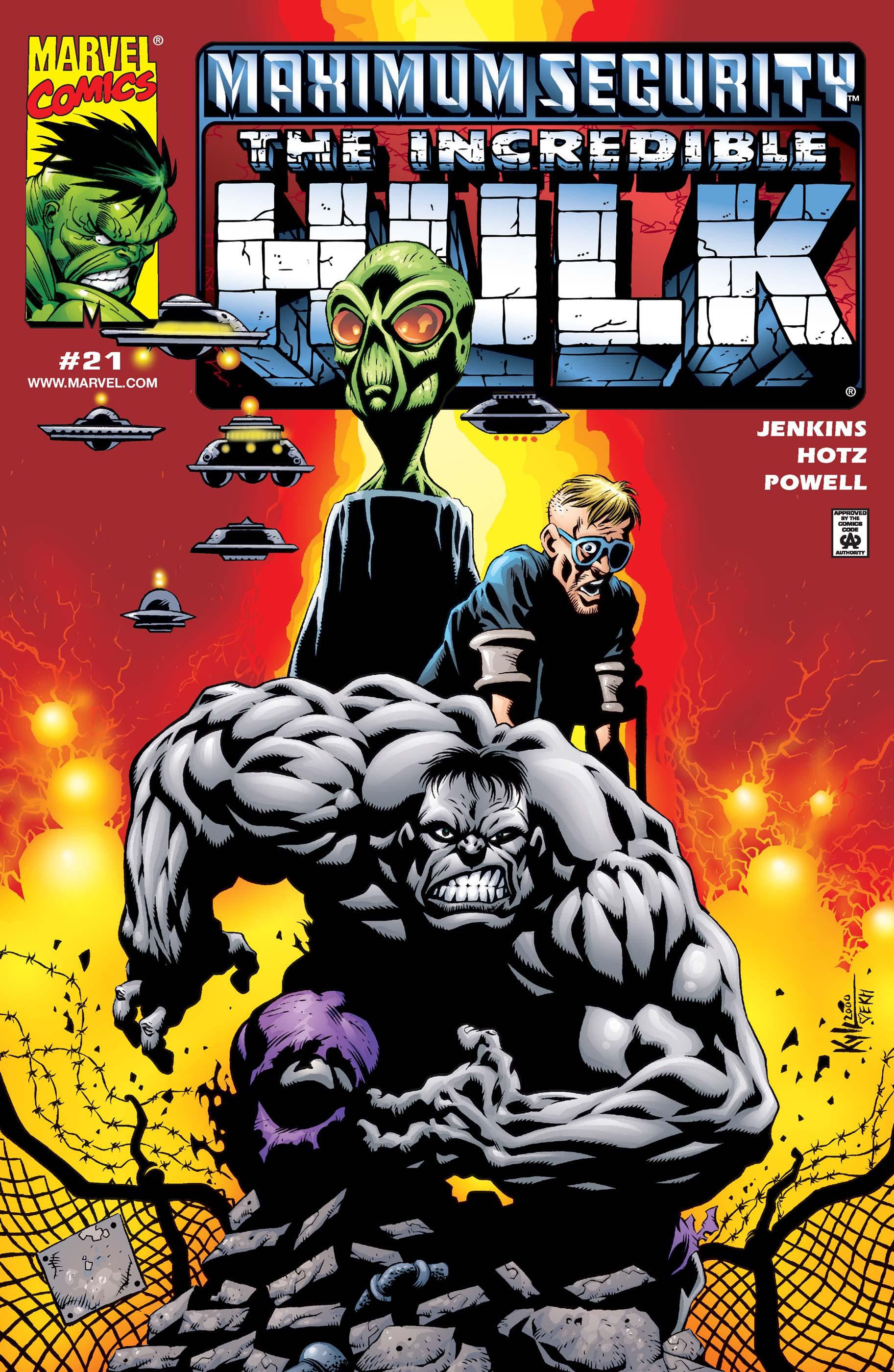 INCREDIBLE HULK #14#15#16#18#20#21 - MARVEL COMICS (2000)