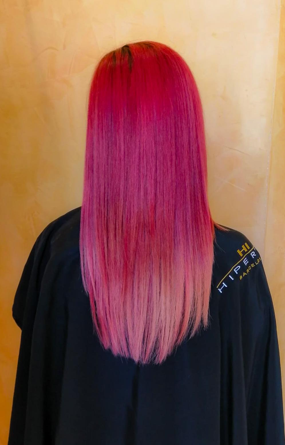 capelli fuxia capelli rosa