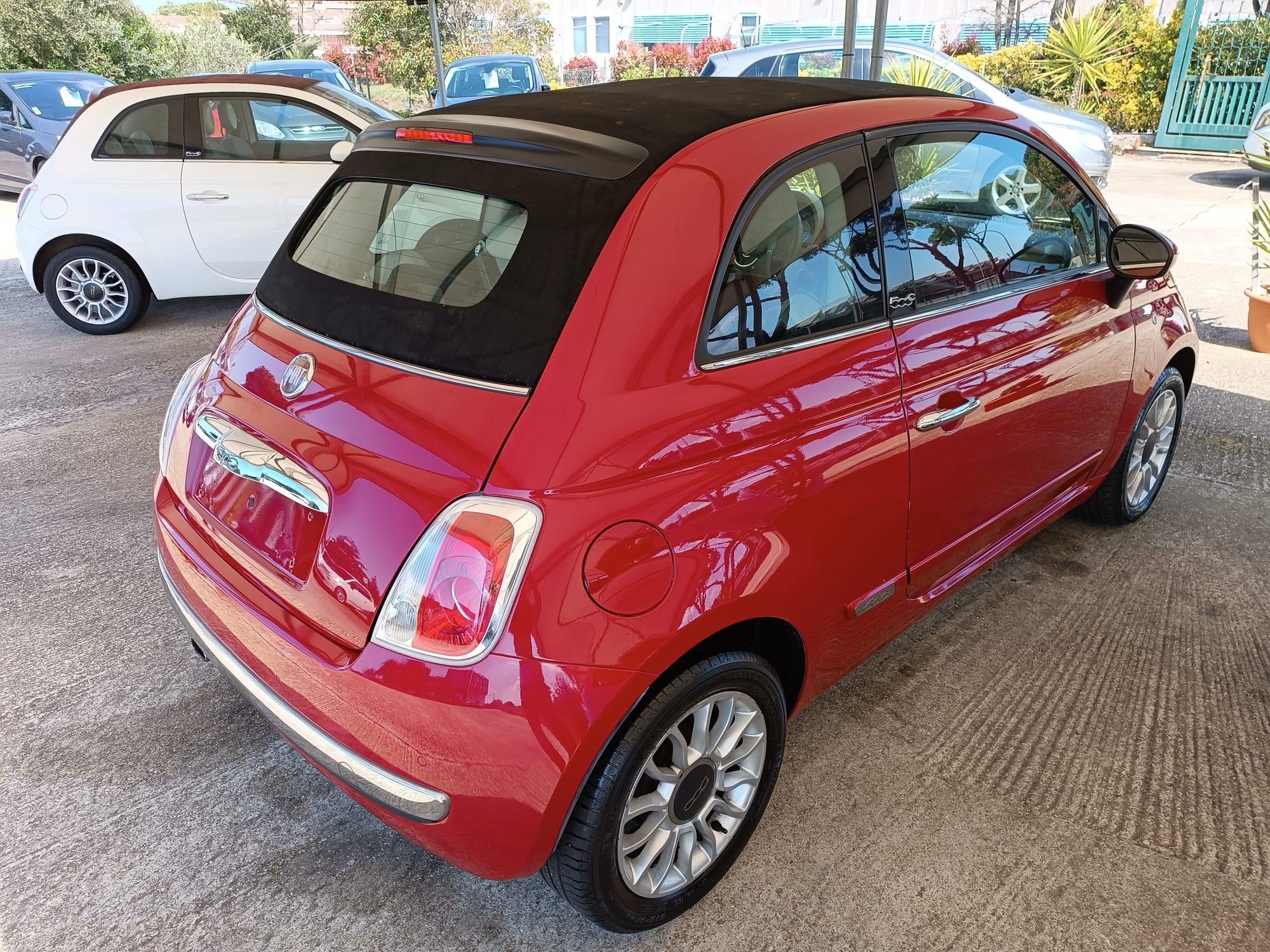 Fiat 500 Cabrio Km 114.000 2010 Ok Neopatentati Garanzia Finanziamento