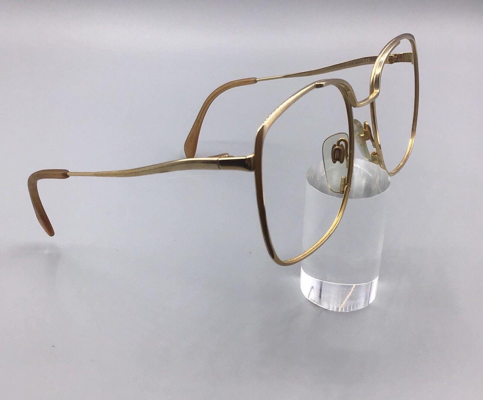 Metzler Germany 7175 occhiale vintage brillen lunettes frame gold laminated