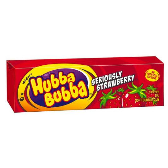 Hubba Bubba Strawberry, chewing gum alla fragola da 35g Pz 1