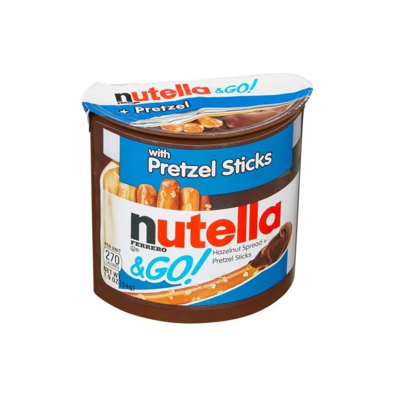 Nutella & Go with Pretzel Sticks