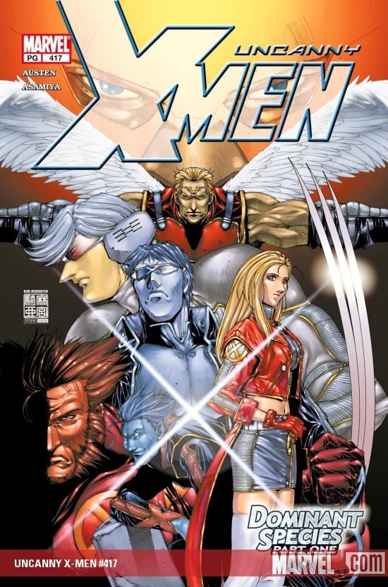 UNCANNY X-MEN #417#418#419#420#421#422 - MARVEL COMICS (2003)