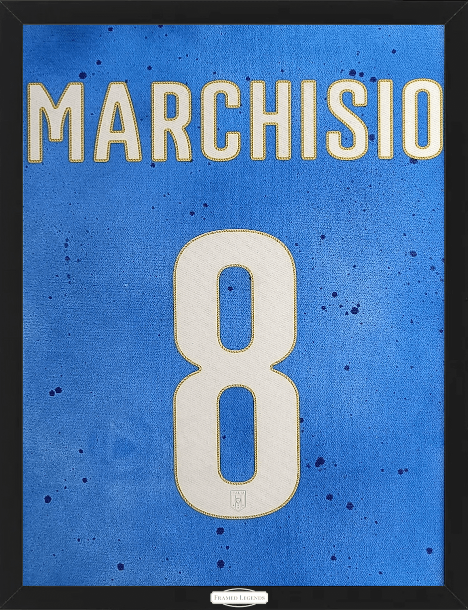 Artwork Nazionale Italiana Football Theme Claudio Marchisio Limited Edition