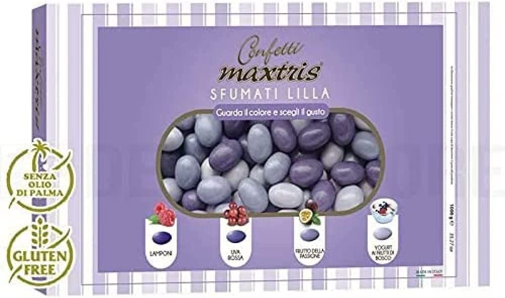 1 kg sfumati lilla. Scadenza 01/24