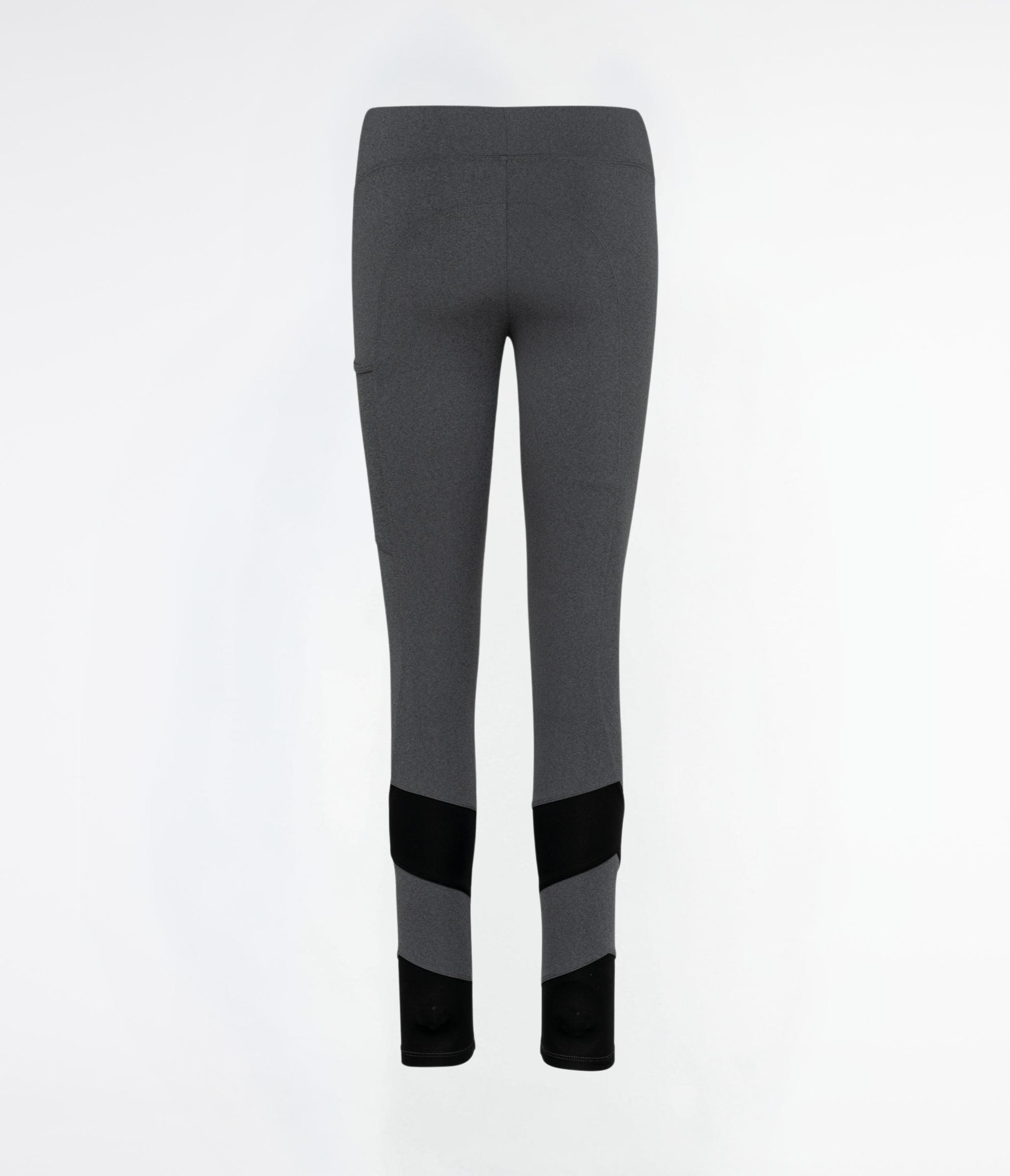 Leggins tennis/padel dark grey/black