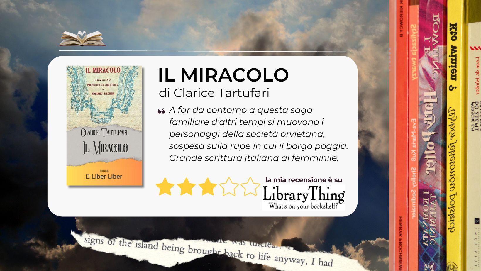 Il miracolo nella Orvieto di inizio Novecento nella scrittura di Alice Tartufari