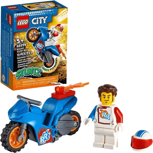 LEGO CITY 60298 STUNT BIKE RAZZO