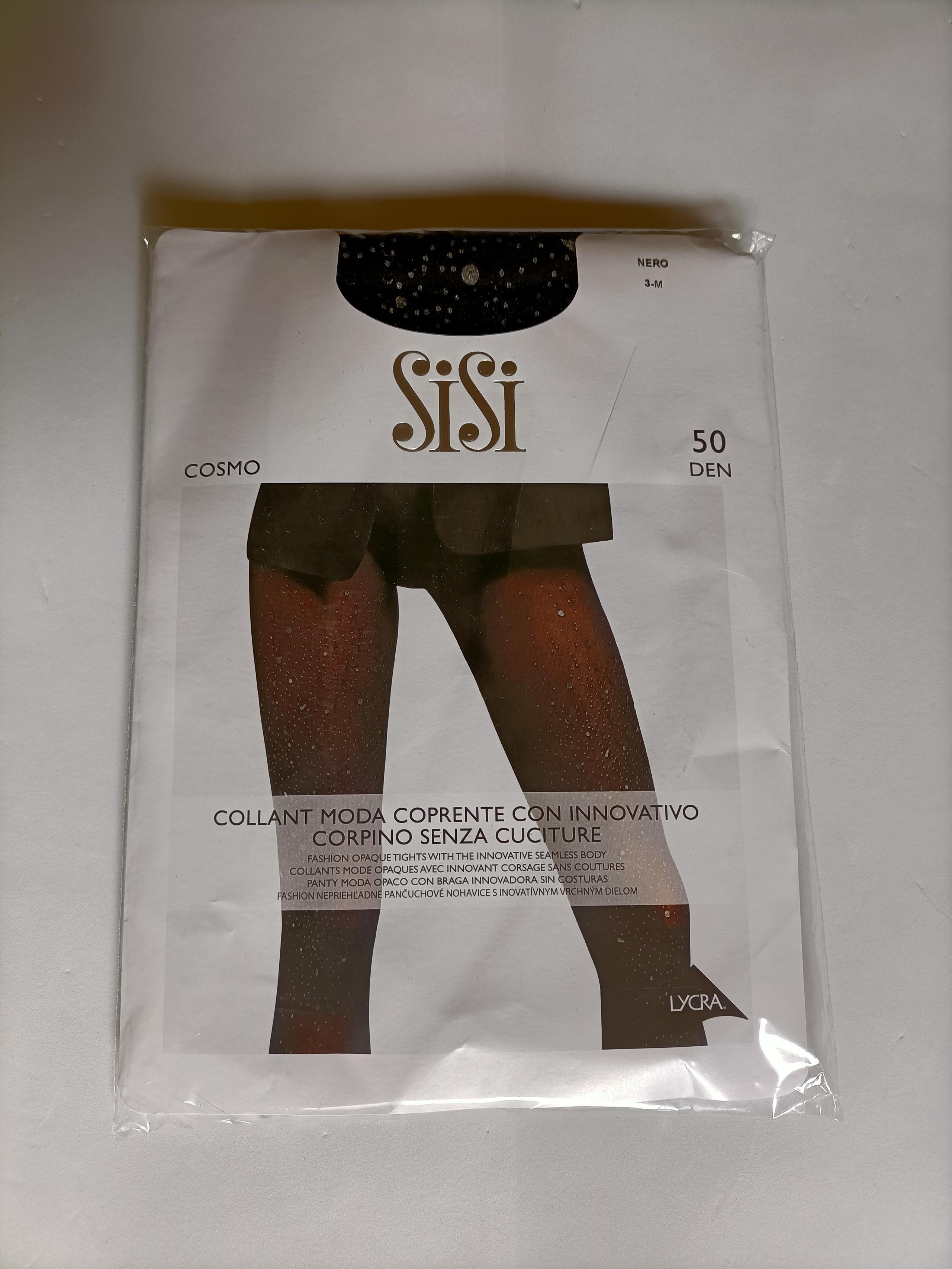 Calze collant SISI' modello COSMO colore NERO 50 denari