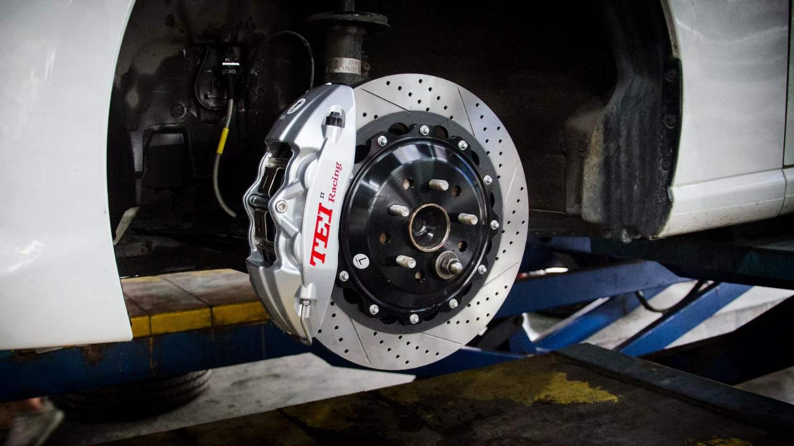 Toyota GT86 BIG Brake System 355mm 4 POT + Rear Upgrade 345mm 4 POT - TEI-Racing