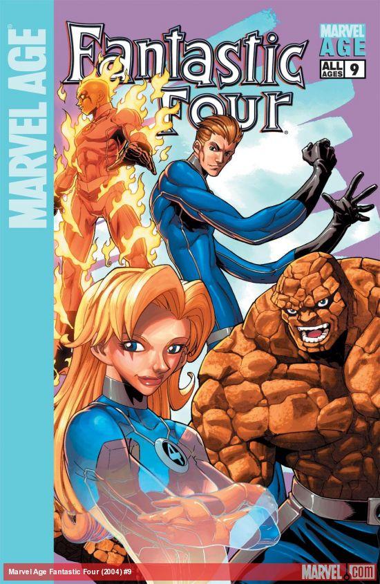 MARVEL AGE FANTASTIC FOUR #9#10#11#12 - MARVEL COMICS (2005)