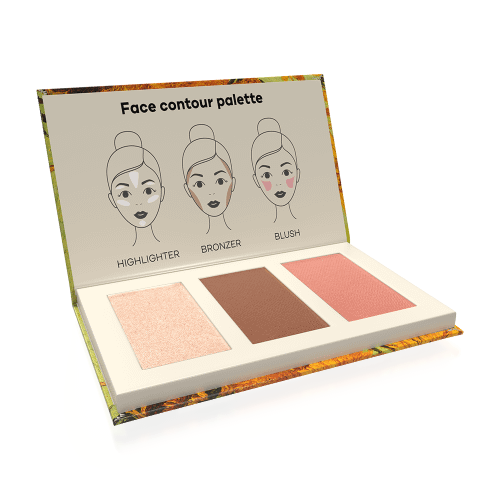 Blush&Powder Palette per il contorno del viso Mihi