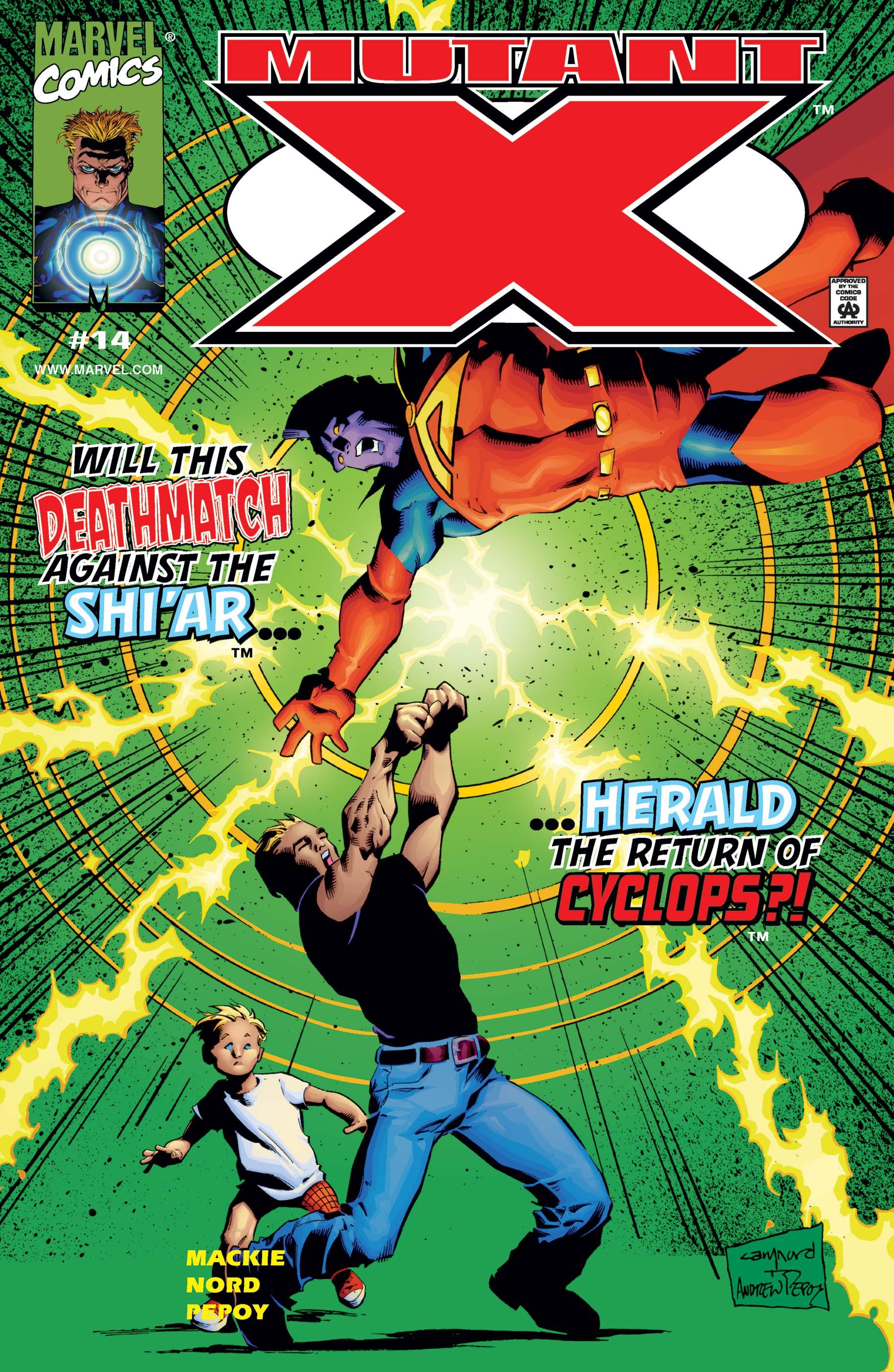 MUTANT X #14#15#16 - MARVEL COMICS (1999)