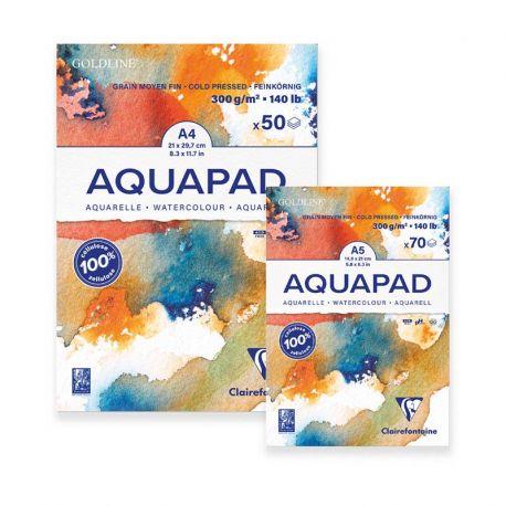 Clairefontaine - Goldline Aquapad - Blocco di carta per acquerello