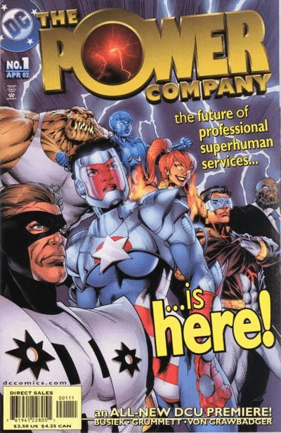 THE POWER COMPANY #1#2#3#4#5 - DC COMICS (2002)