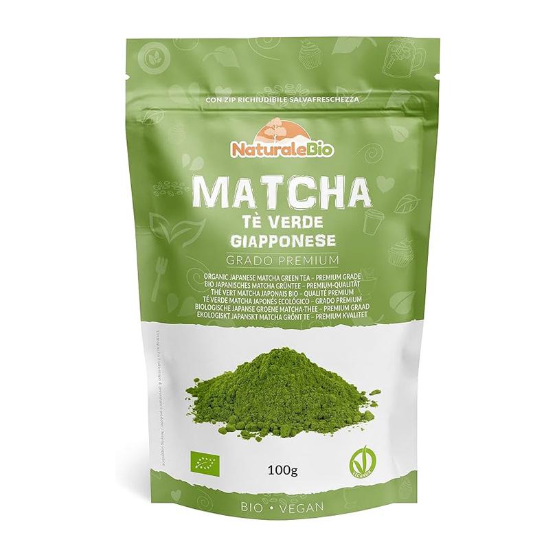 Tè Verde Matcha Biologico in Polvere