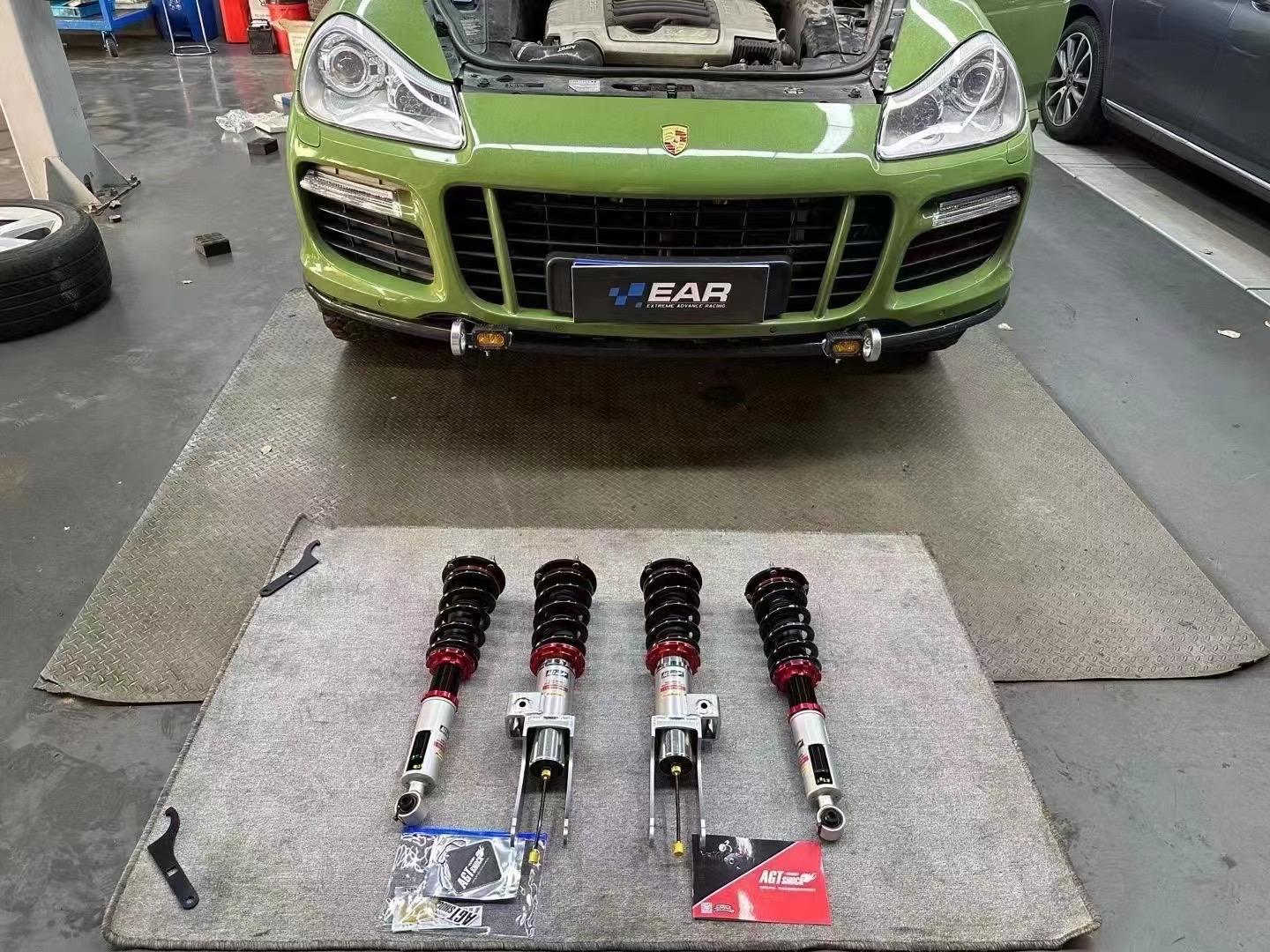 Porsche Cayenne 9PA 957 Lift Kit - AGT-Shock - PE-01-01