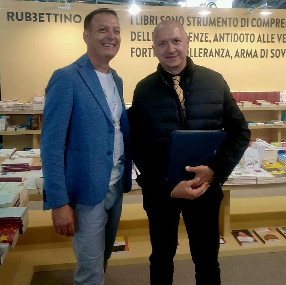 Dott. Rubbettino, editore e Avv. Alessandro Fiore, autore