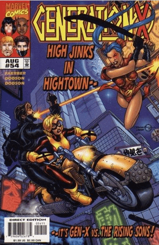 GENERATION X #54#55#56 - MARVEL COMICS (1999)