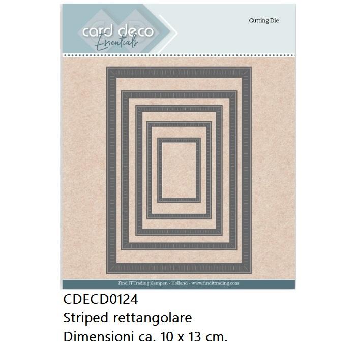 Fustelle Cornici - CDECD0124 Striped rettangolare