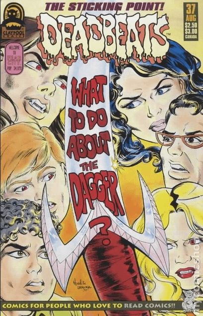 DEADBEATS #36#37 - CLAYPOOL COMICS (1999)