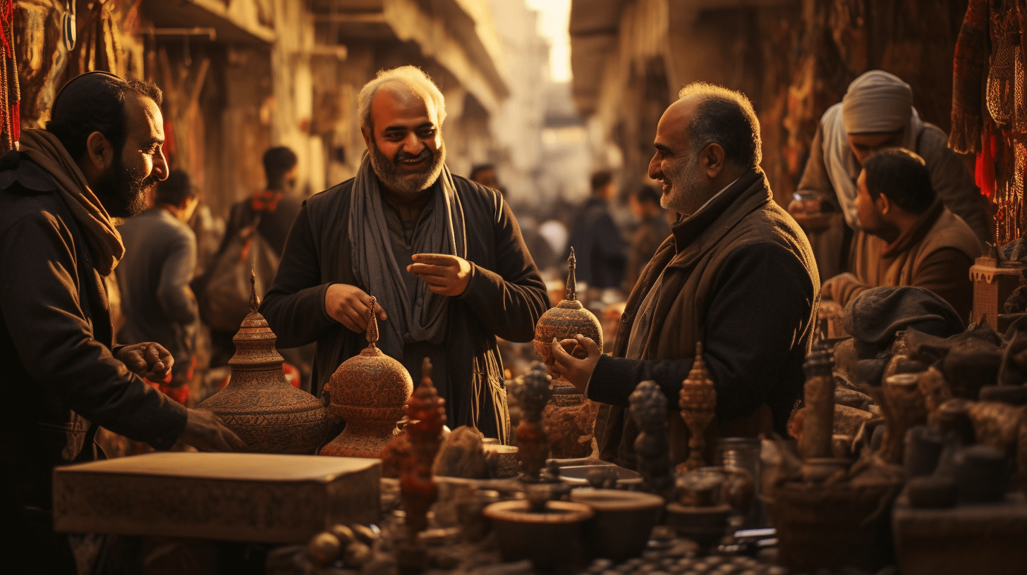 Sulle Rotte della Via della Seta: Esplorando i Bazar Storici dell'Iran