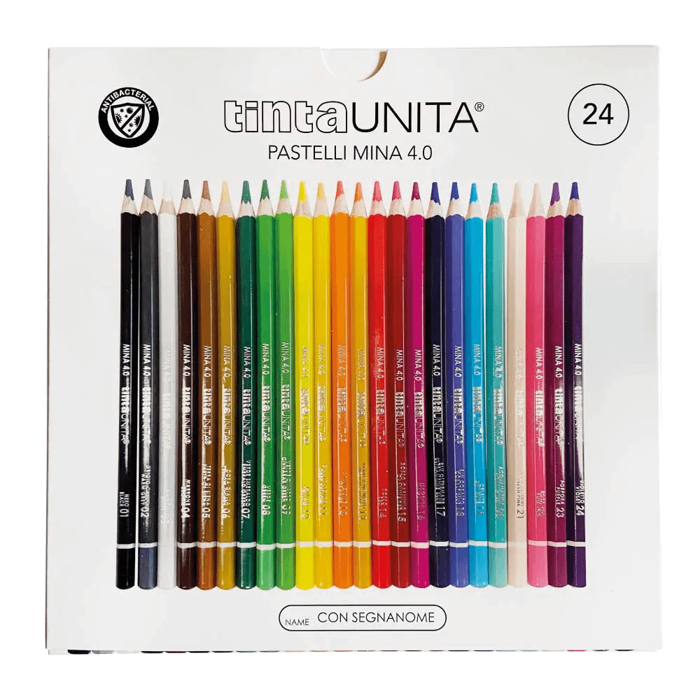 TINTA UNITA Pastello 24pz Mina 4.0