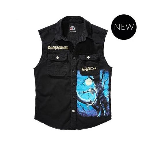 iron maiden gilet, iron maiden camicie