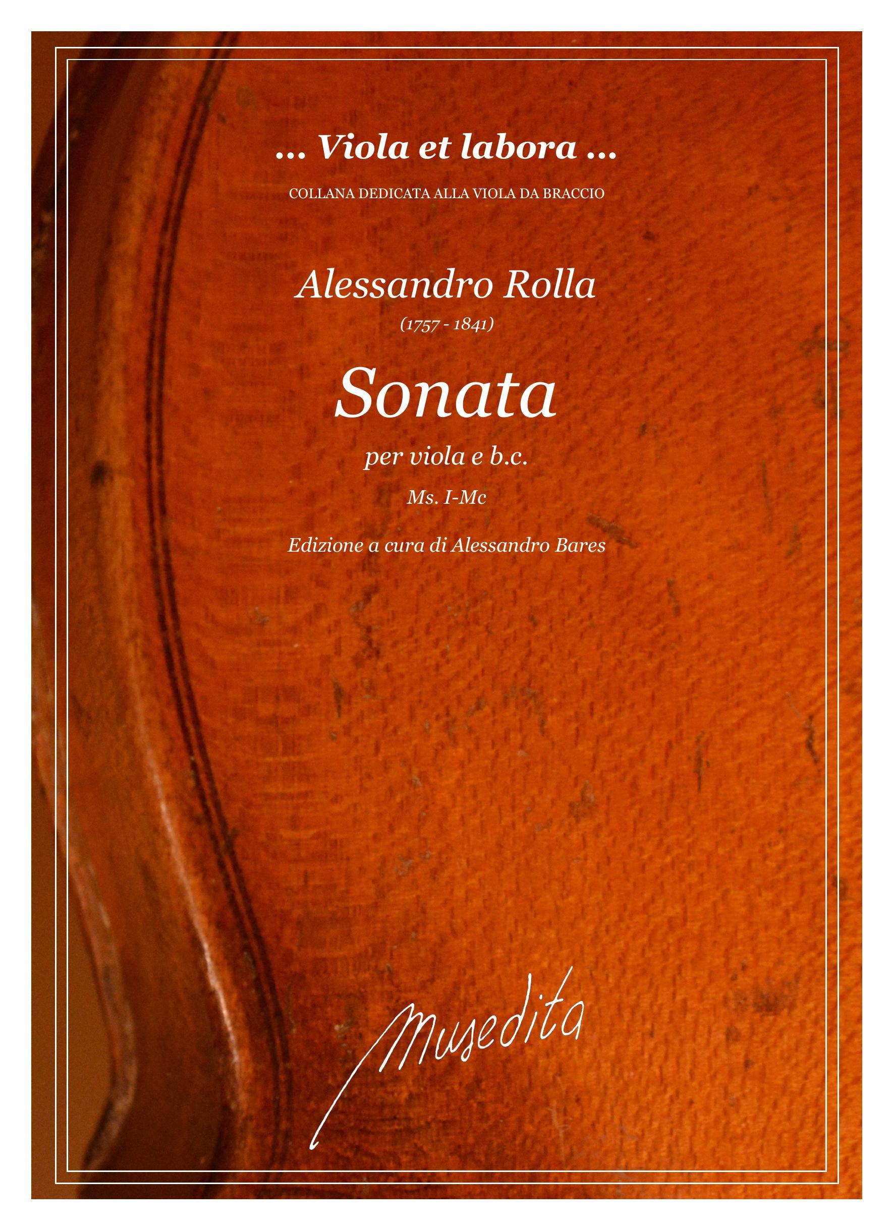 A.Rolla: Sonata in la bemolle maggiore (Ms, I-Mc)