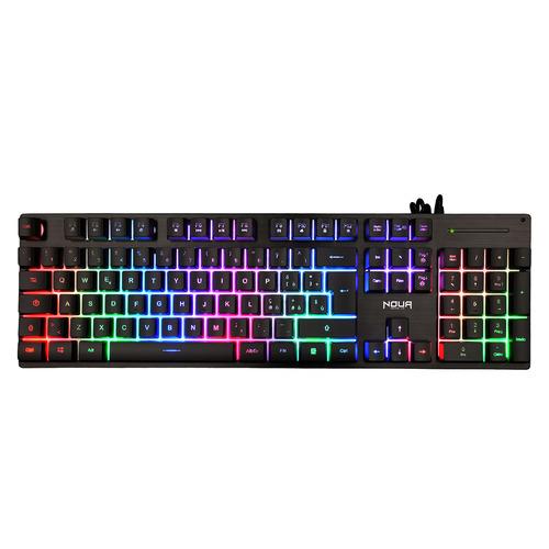 TASTIERA GAMING MECCANICA NOUA RAID RGB 105 TASTI 12MULT. SOFT LAYOUT