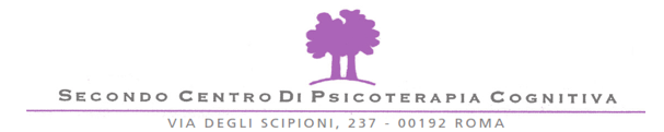 secondo centro psicoterapia cognitiva