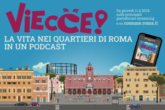 "VIECCE" - I quartieri di Roma raccontanti in un podcast