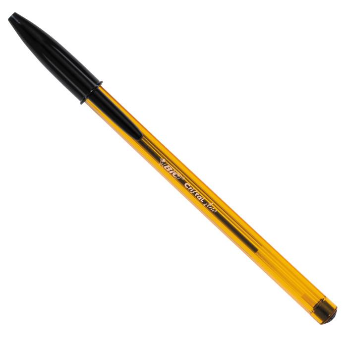 BIC CRISTAL ORIGINAL FINE PENNA TRATTI 0.8MM NERA