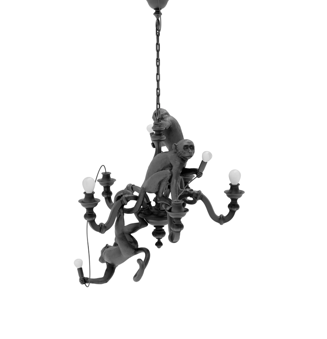 Monkey Chandelier Lampadario