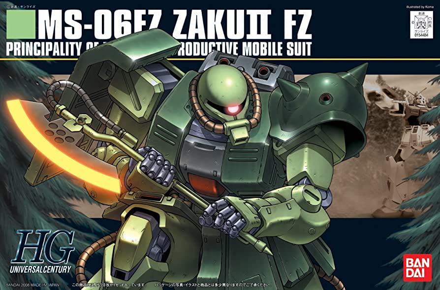 Gundam: Bandai - Hguc - 1/144 Hguc Zaku II Kai