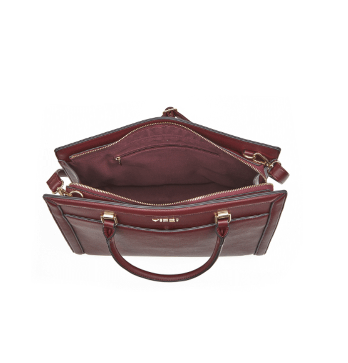 VerdeFashion Borsa da donna doppio manico 16-7547