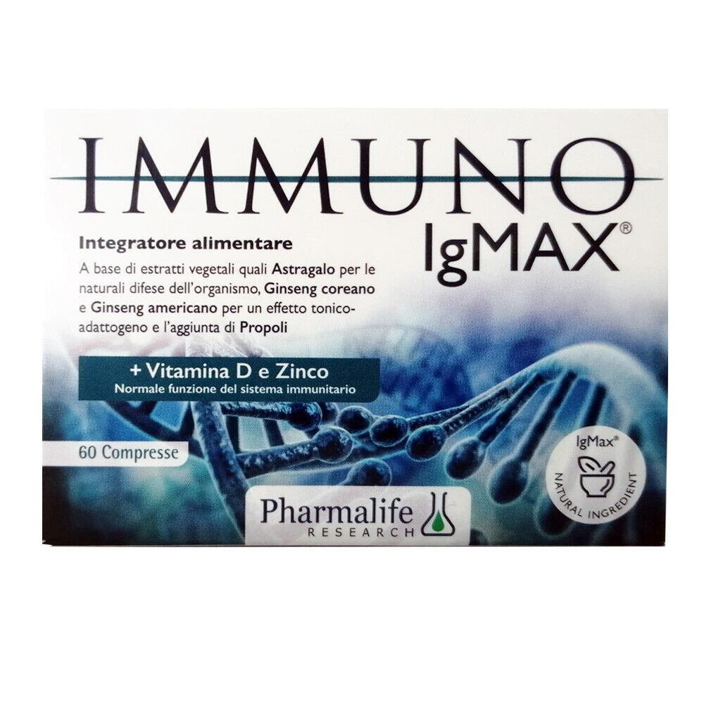 Pharmalife Immuno Igmax Integratore Alimentare - 3 Confezioni da 60 cp cad.