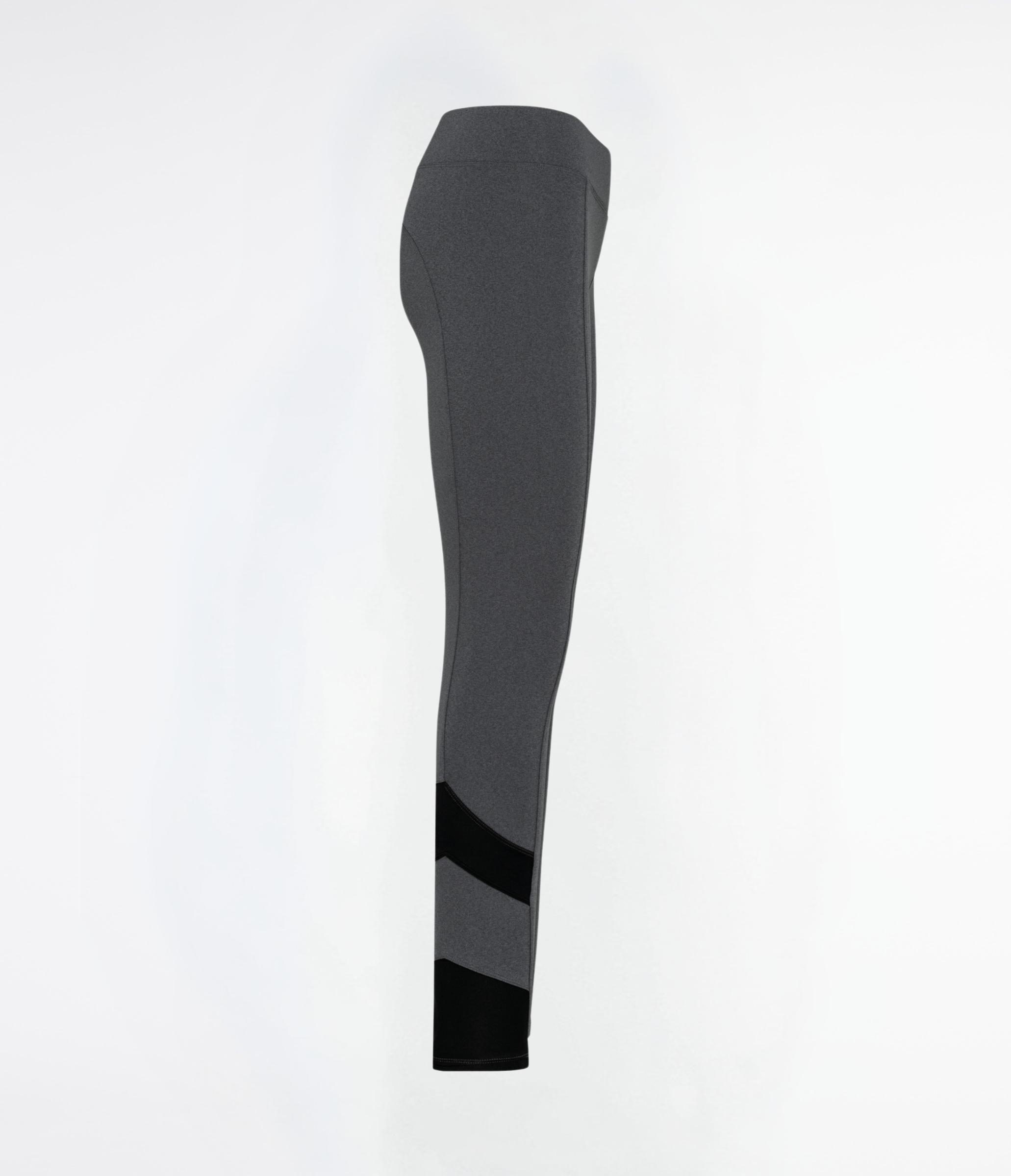 Leggins tennis/padel dark grey/black