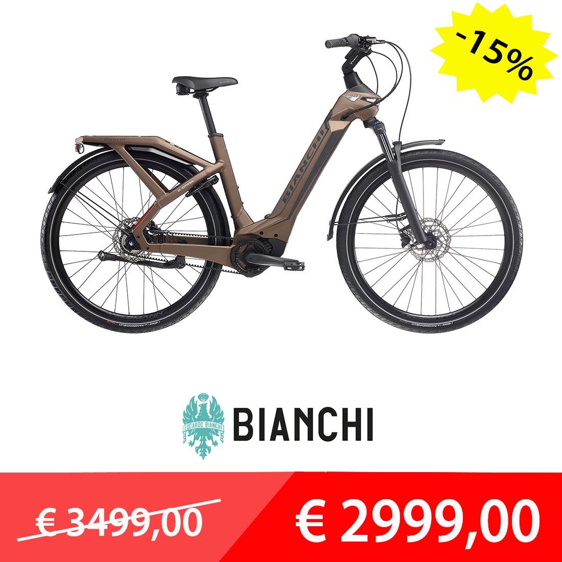 BIANCHI E-Omnia C-Type - Shimano Deore 10v