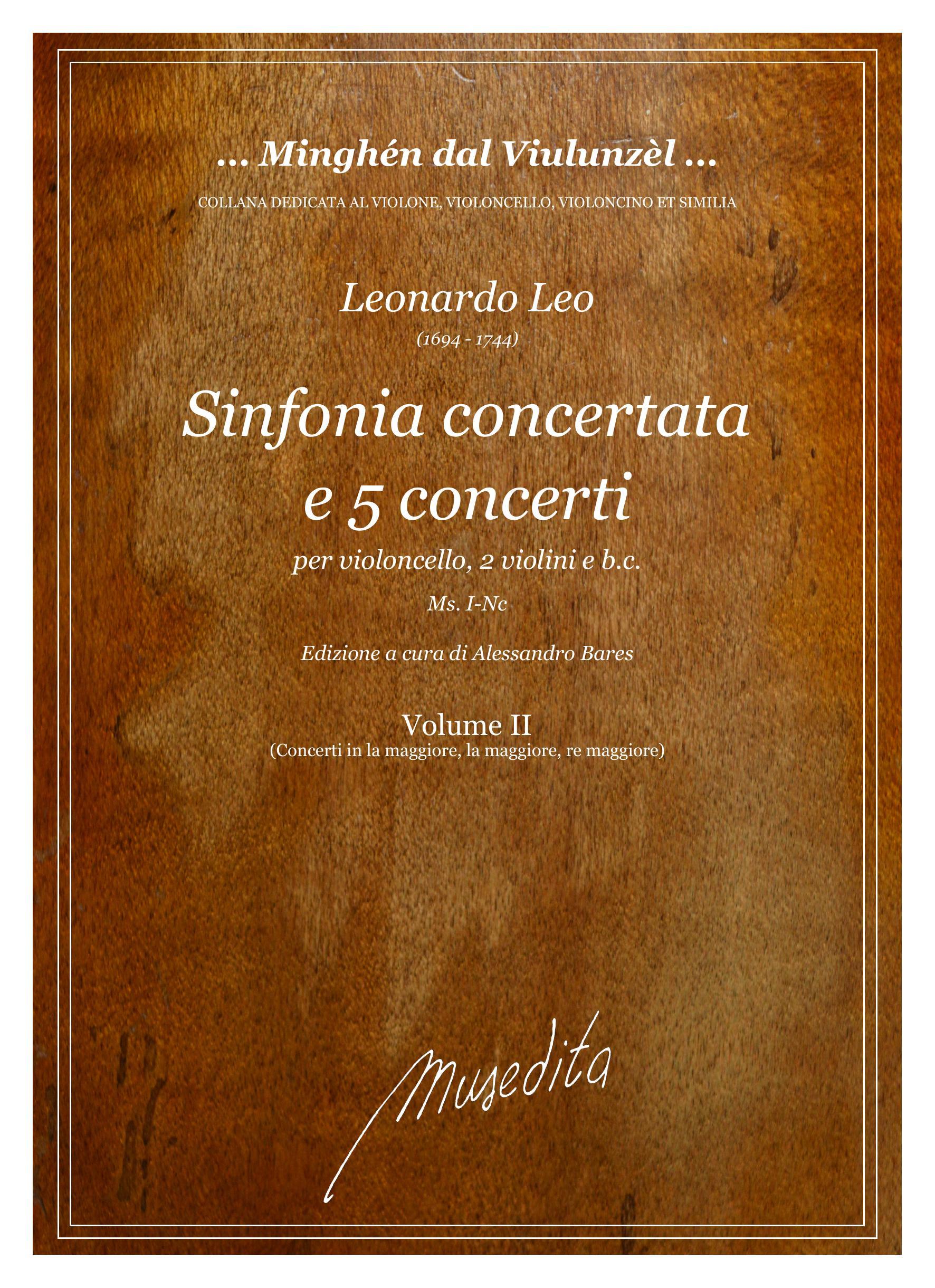 L.Leo: Sinfonia concertata e 5 Concerti (Ms, I-Nc)