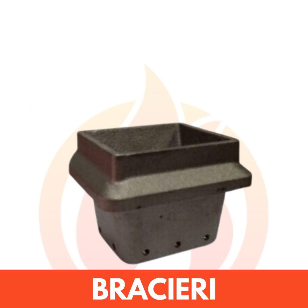 BRACIERE CROGIOLO CESTELLO STUFA A PELLET MCZ RED