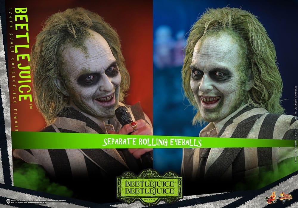 Hot Toys BEETLEJUICE 1/6 Action FIGURE Movie Masterpiece